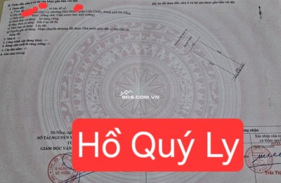 Bán đất đường Hồ Quý Ly - Vị trí kinh doanh - gần chợ